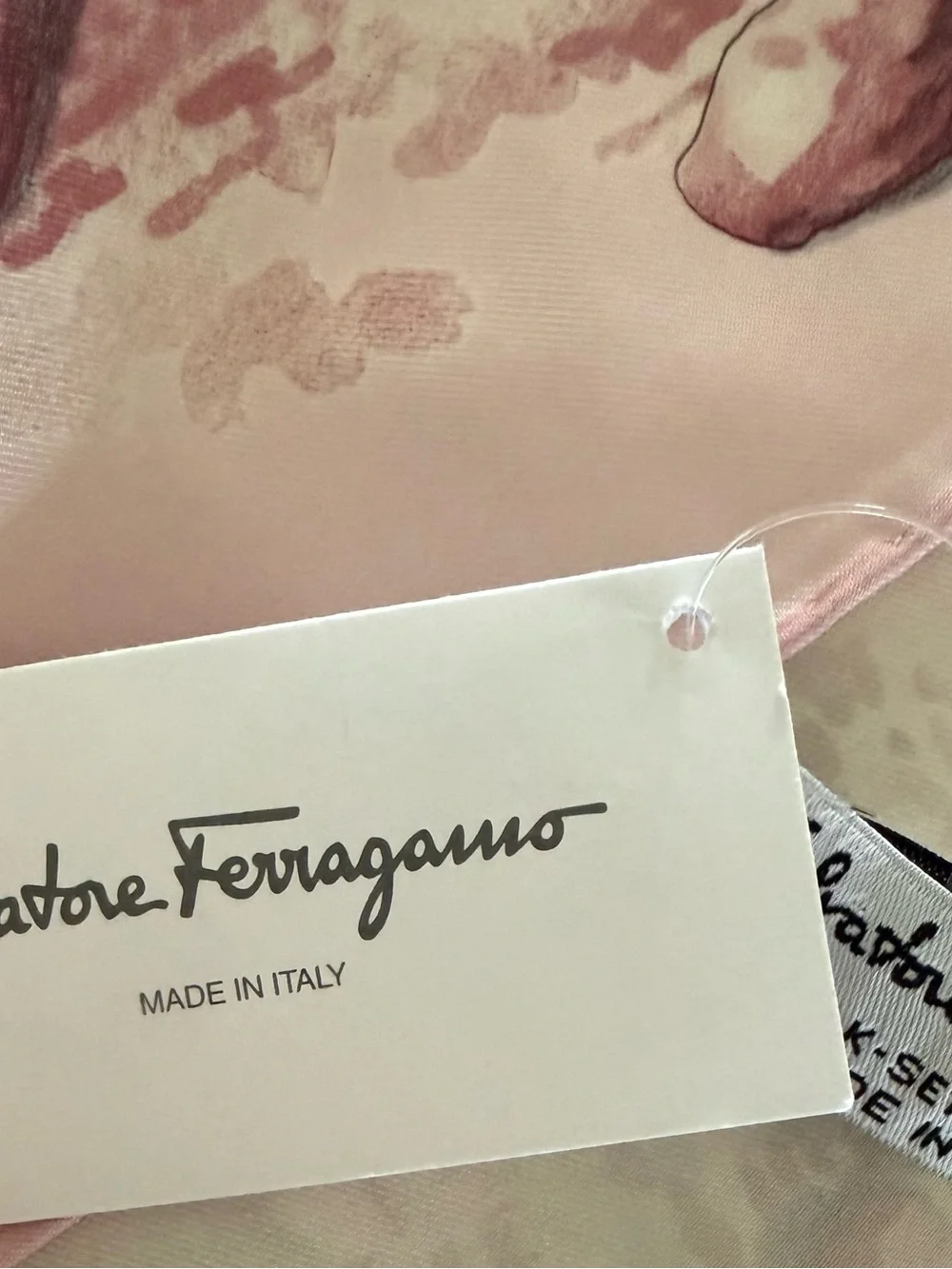 Salvatore Ferragamo Silk Scarf